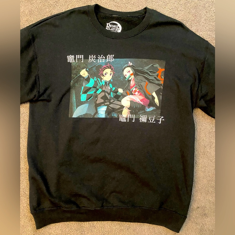Demon Slayer Hot Topic Sweater - L
